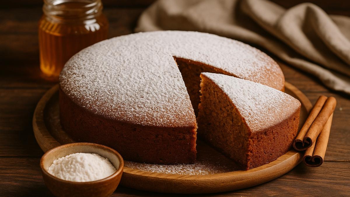 Медовый пирог с корицей Медовый пирог с корицей