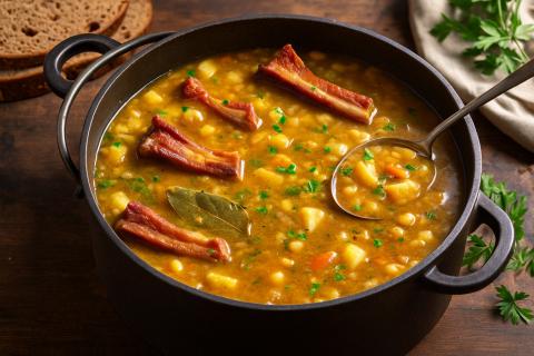 Врач-гастроэнтеролог: тёплые супы с горохом и овощами улучшают пищеварение и поддерживают микрофлору кишечника