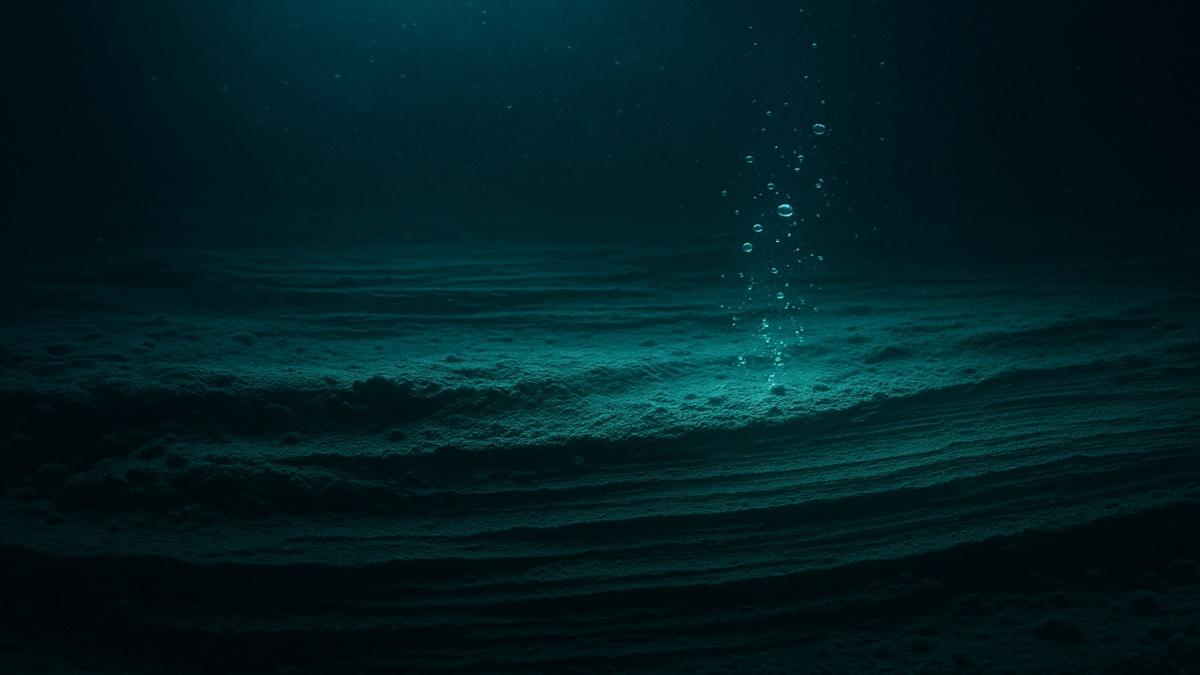 Морское дно и осадочные слои