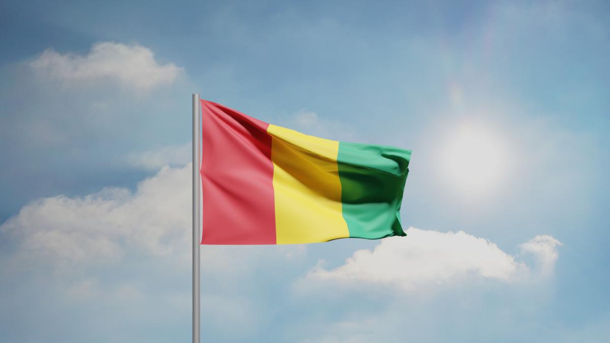 CGI Republic of Guinea Flag CGI Republic of Guinea Flag
