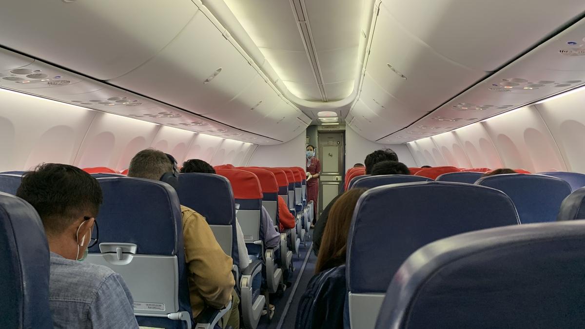 Салон самолёта