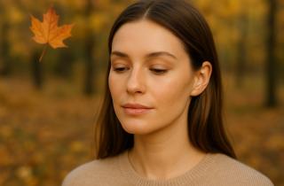 Осень сбрасывает лишнее — и макияж тоже: почему чистый образ стал новым символом красоты