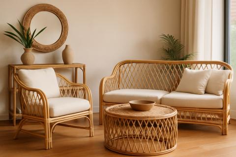 Дом, где хочется остаться: почему ротанг создаёт ощущение тепла даже зимой