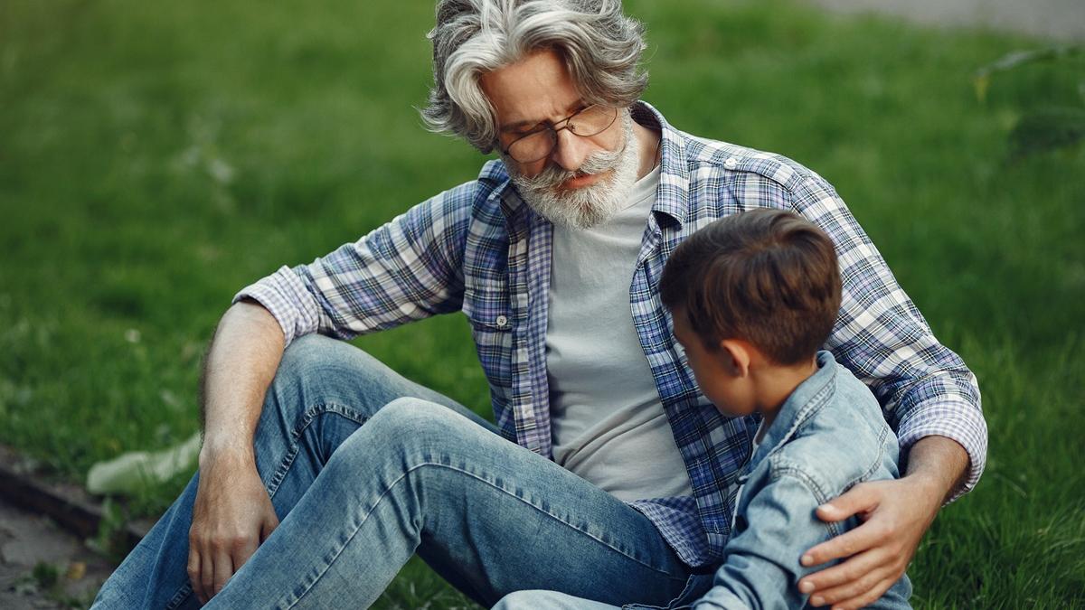 Взрослый отец