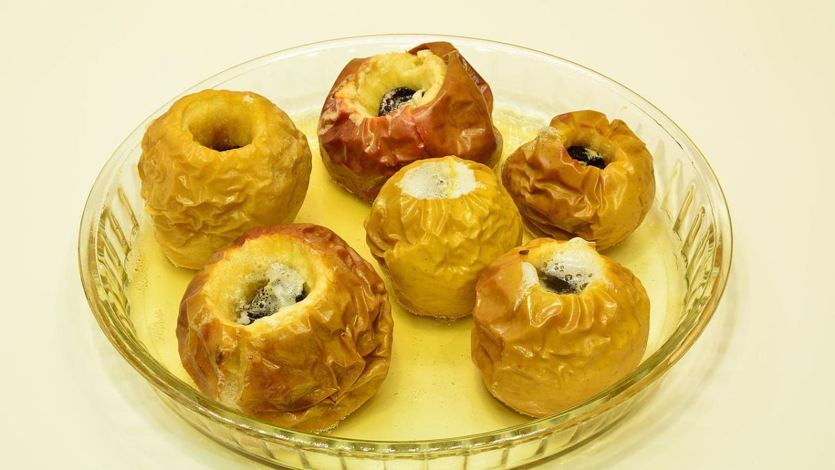 Запечённые яблоки