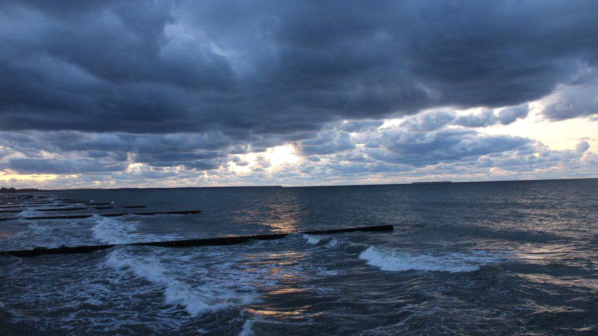 Балтийское море в Зеленоградске