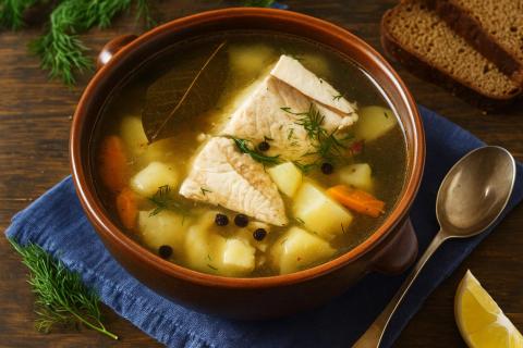 Северную похлебку готовят как сытный суп для холодного времени года