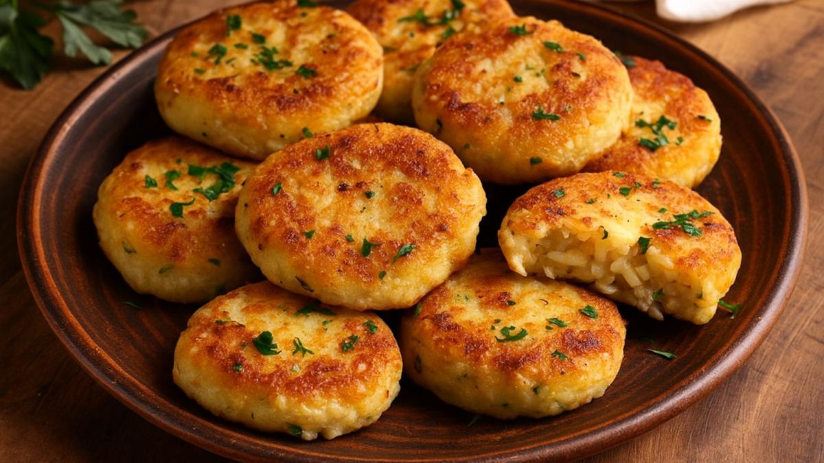 Котлеты из картофеля и риса Котлеты из картофеля и риса