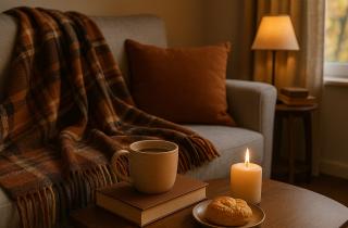 Дом, где тепло не от батарей: как простые вещи делают пространство живым