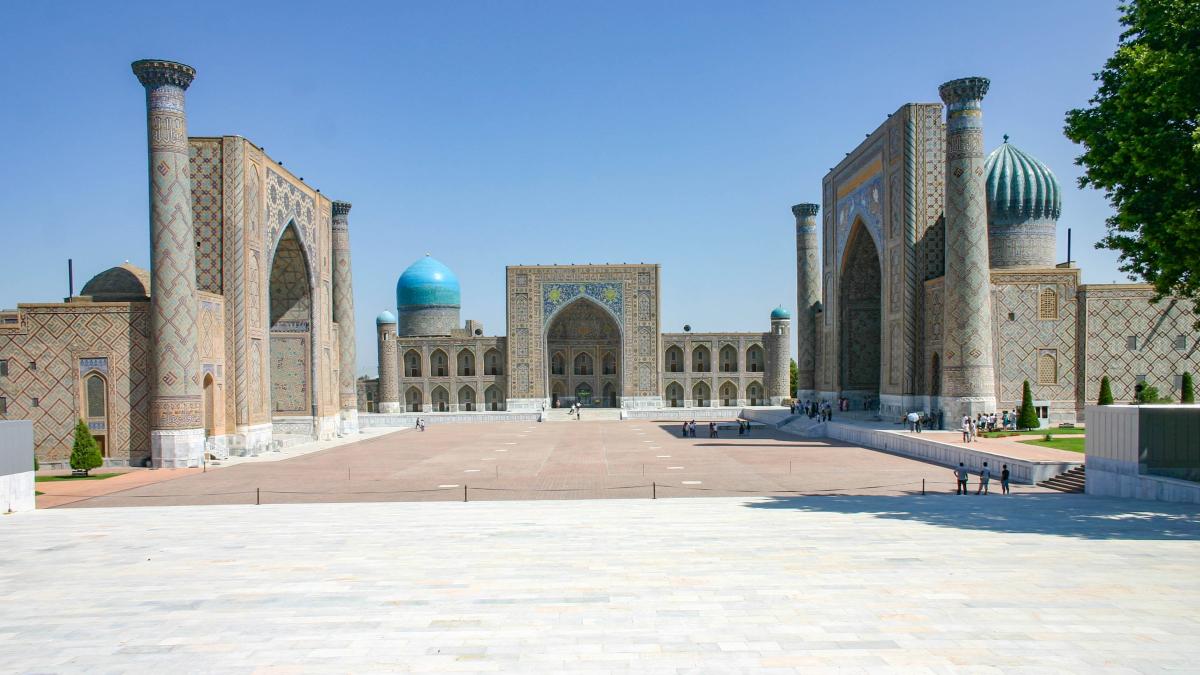 Самарканд, Регистан Самарканд, Регистан