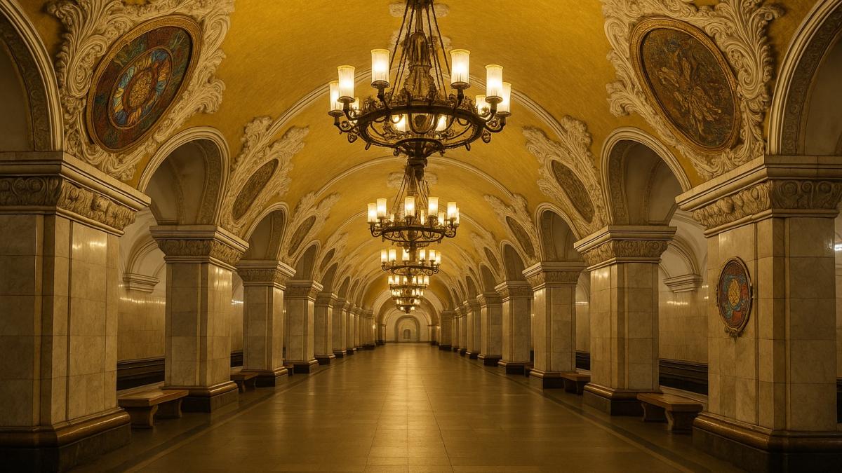 Метро подземный дворец