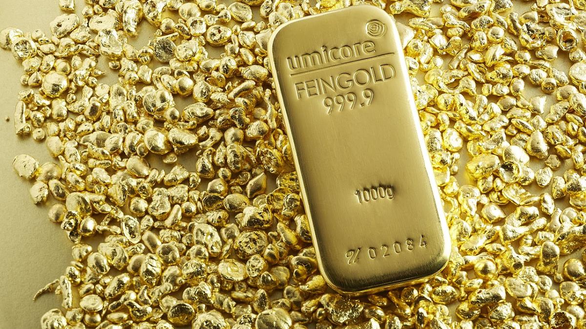 Слиток золота