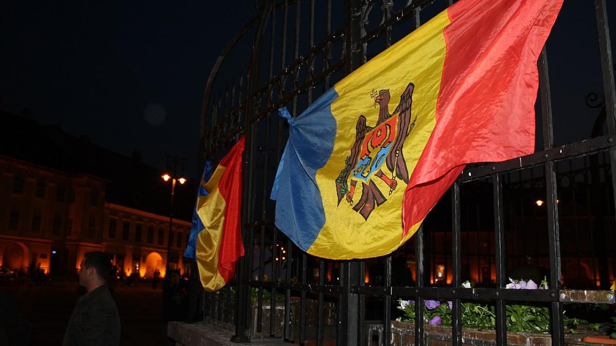 Флаг Молдавии