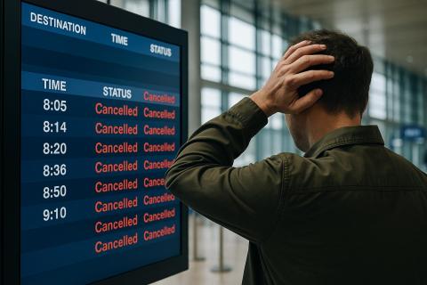 Аэропорт Волгограда временно приостановил работу для обеспечения безопасности — Росавиация
