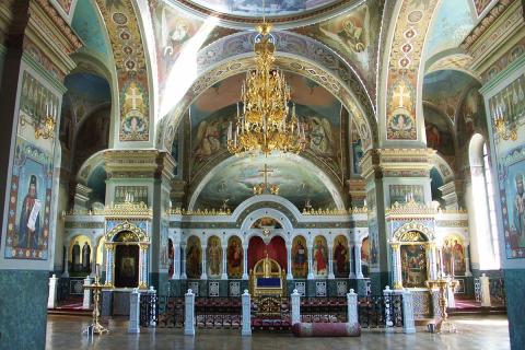 В храме Архангела Михаила прошёл чин освящения вертепа — священники