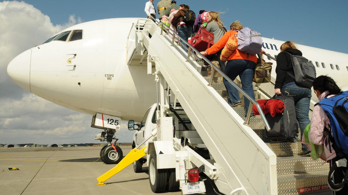 Трап самолёта