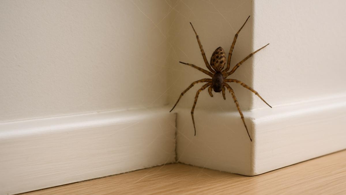 Паук в углу комнаты