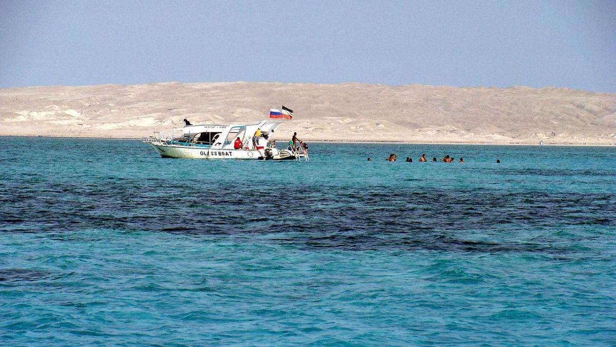 Купание в Красном море