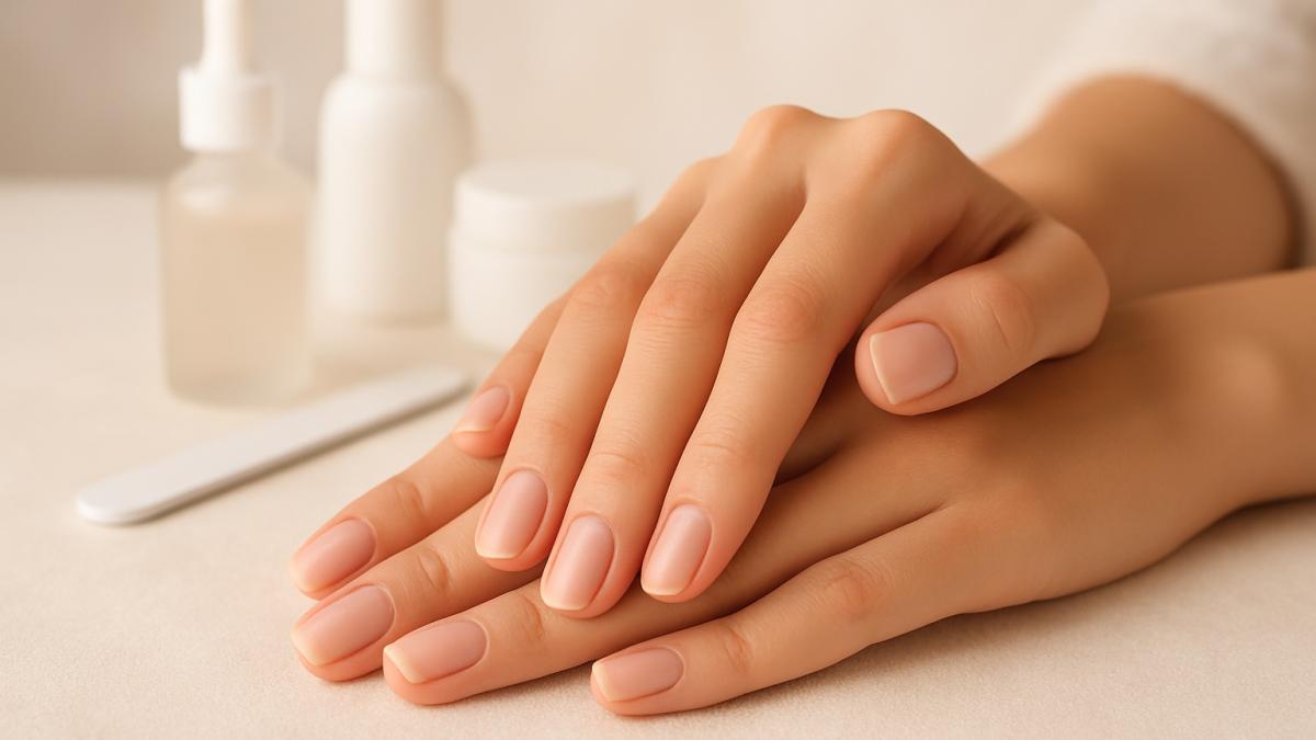 Натуральные ухоженные ногти без покрытия