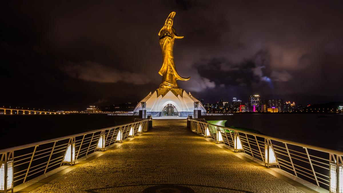 Estatua de Guan Yin, Macao, 2013-08-08, DD 08 Estatua de Guan Yin, Macao, 2013-08-08, DD 08