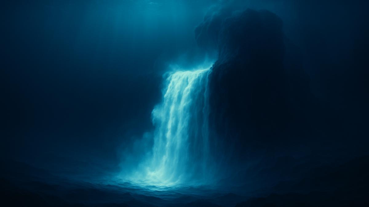 Подводный водопад