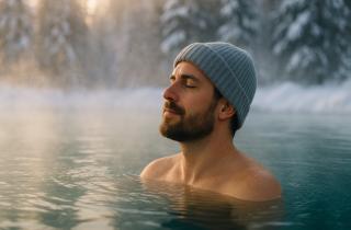 Зимнее чудо под паром: где в России можно купаться в кипятке среди сугробов