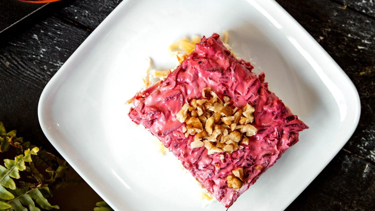 Салат со селедкой