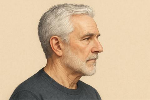 Белые нити времени: как тело само рисует седину