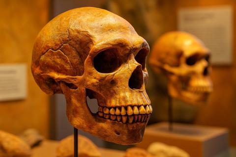 Учёные: большой нос неандертальца связан с массивностью черепа