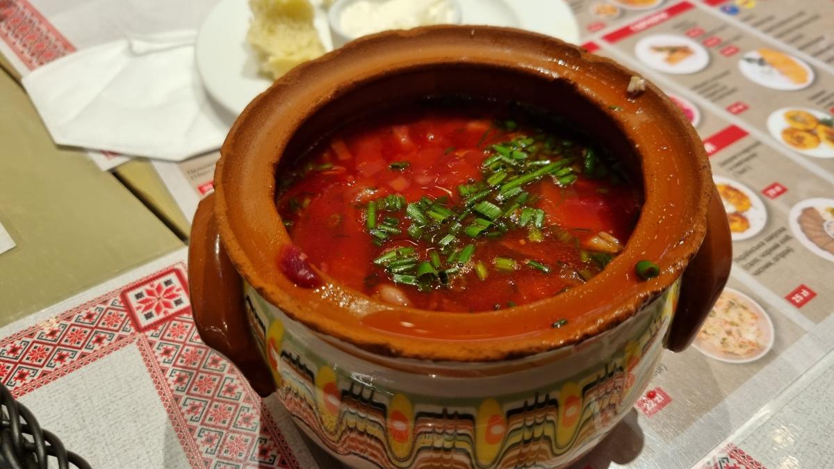 Красный борщ Красный борщ