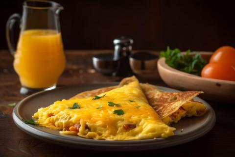 Омлет с олениной и травами: этот вкус вы захотите повторить