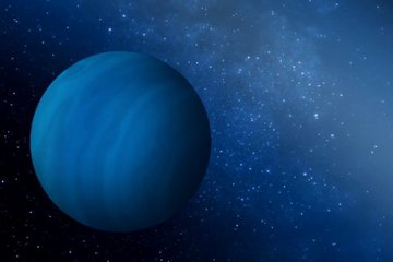 Планета Нептун: 6 интересных фактов о ней Нептун - холодная голубая планета с кольцами, состоящая из аммиака, метана и воды