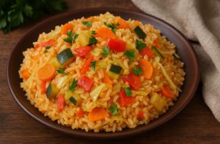 Большинство готовят рис с овощами неправильно — вот как сохранить аромат