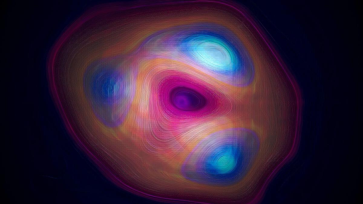 Черная дыра в центре нашей галактики, альтернативная обработка Черная дыра в центре нашей галактики, альтернативная обработка