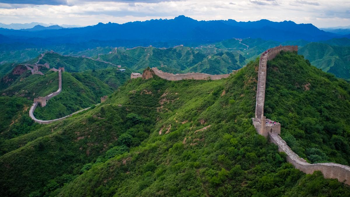 The Great Wall of China at Jinshanling The Great Wall of China at Jinshanling
