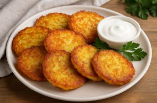 Картошка и кабачок — странная пара? Попробуйте эти драники, и сомнений не останется