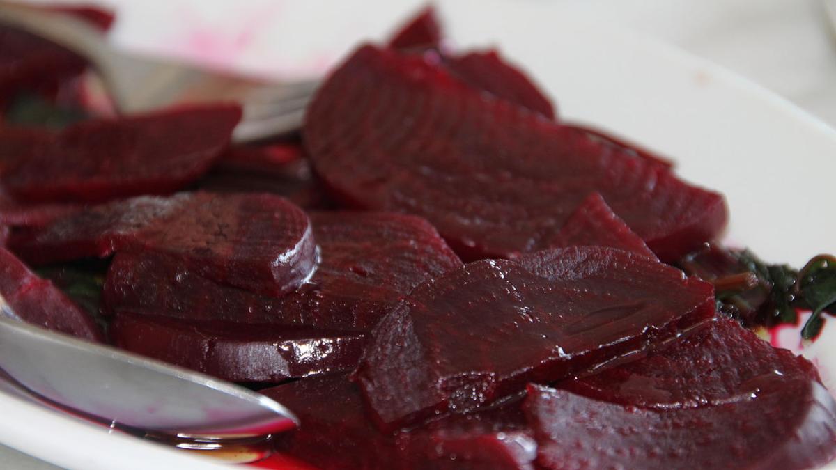 Вареная свекла