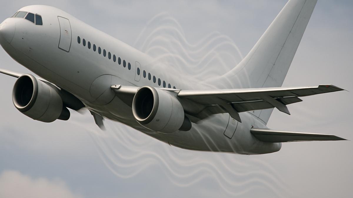 Самолёт в полёте