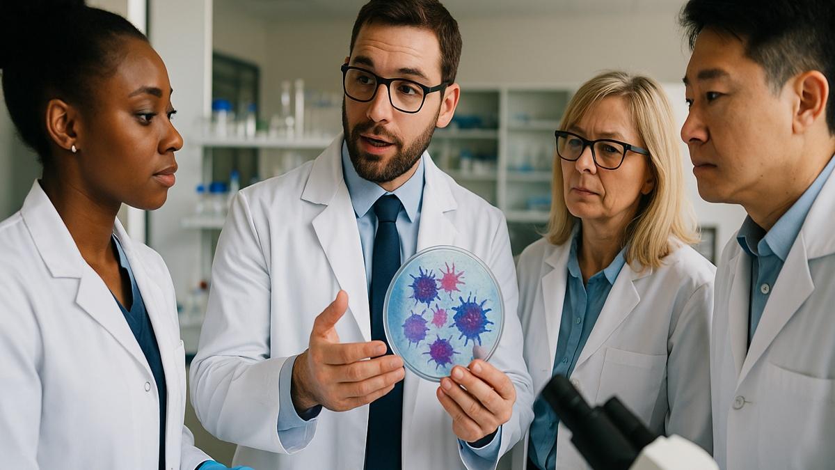 Учёные лаборатория