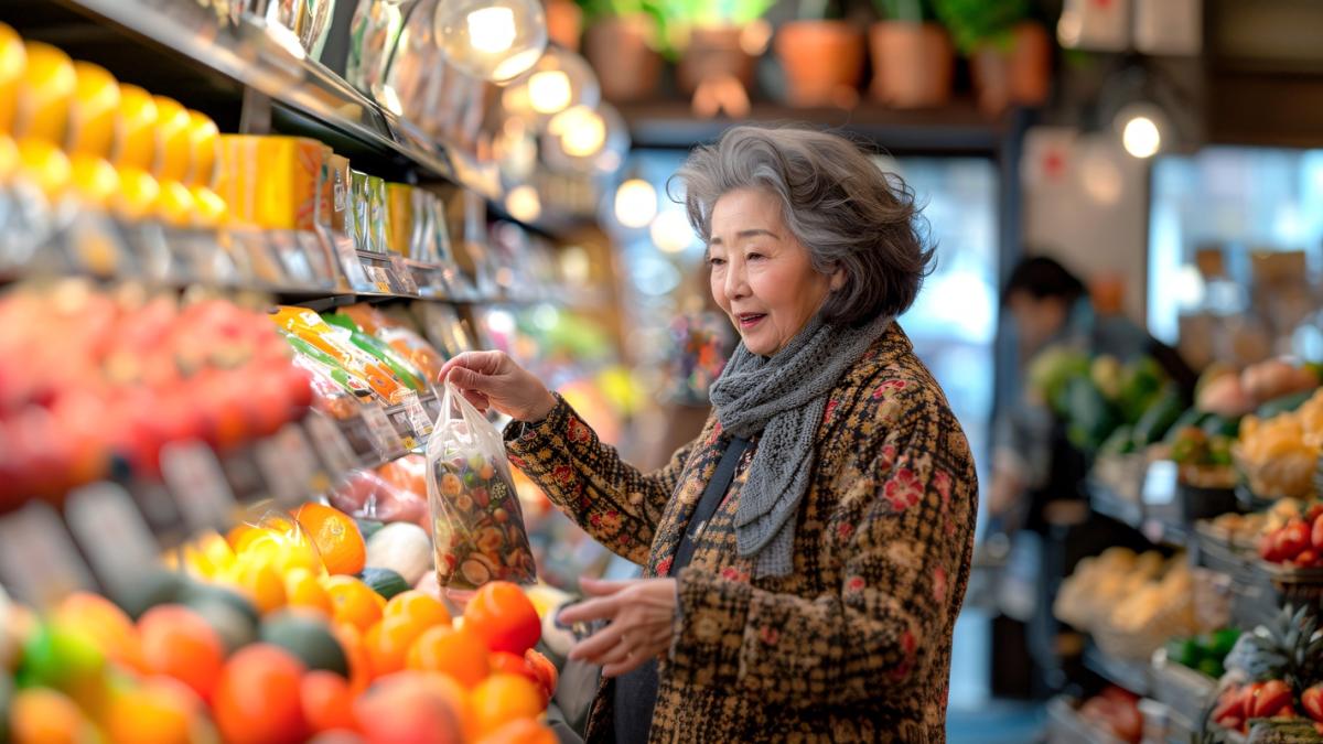 китай супермаркет магазин