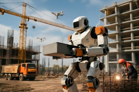 Эксперты прогнозируют внедрение роботизированных технологий в строительство в ближайшие 10 лет
