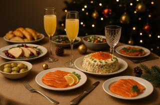 Стоимость новогоднего стола в 2025 году выросла на 12–15%