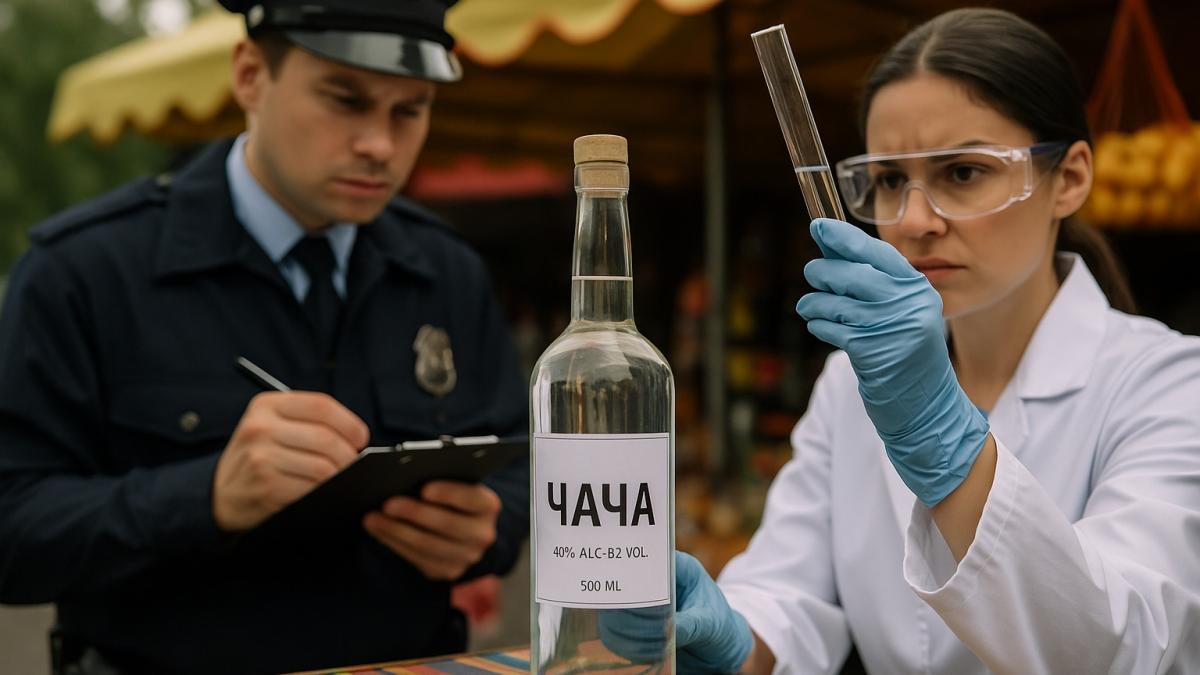 проверка чачи на рынке