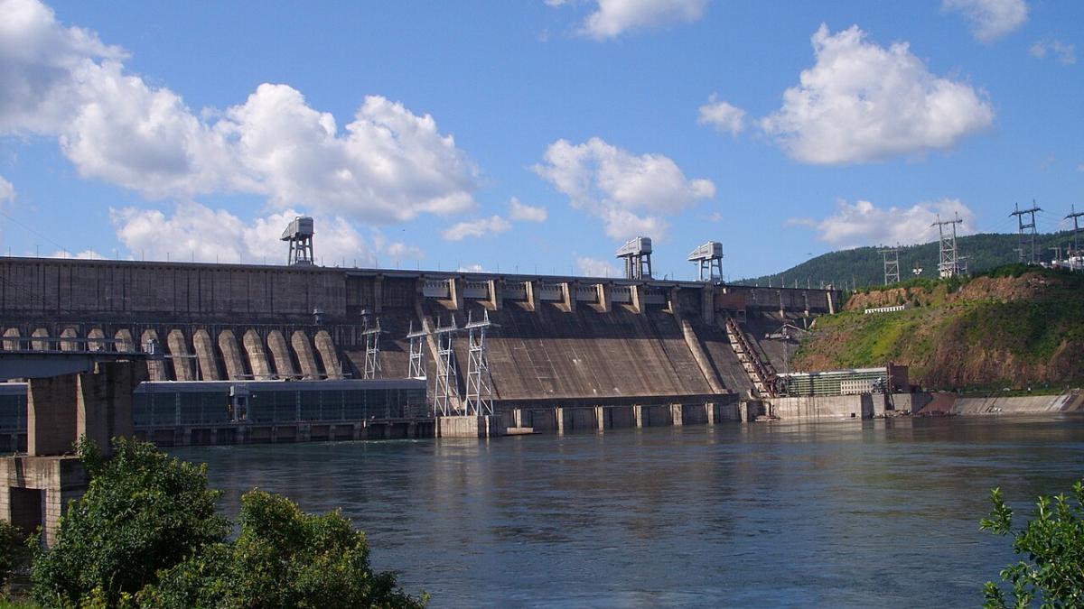 Плотина Красноярской ГЭС Плотина Красноярской ГЭС