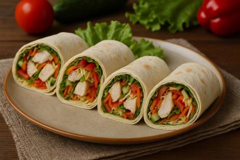 Кулинары отмечают популярность рулетов с курицей и овощами как универсального блюда