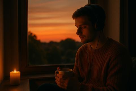 Дом, где всегда праздник: как одна деталь превращает серый вечер в чудо