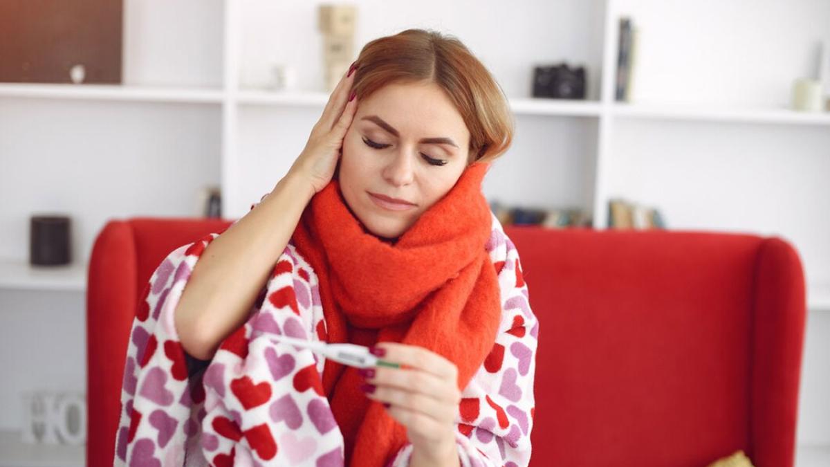 Девушка больна