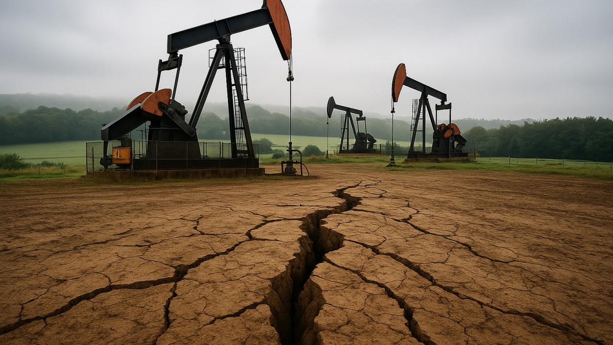 Землетрясение и нефтедобыча