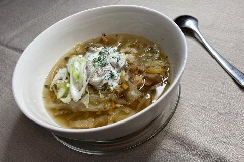 Как приготовить щи с дикой капустой