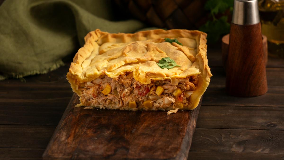 рыбный пирог